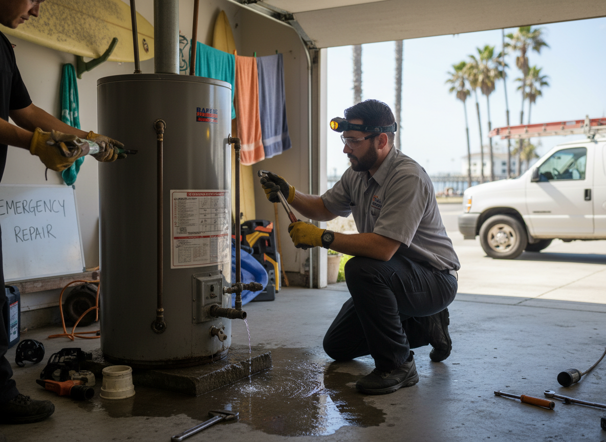 Emergency Water Heater Repair in Huntington Beach, CA