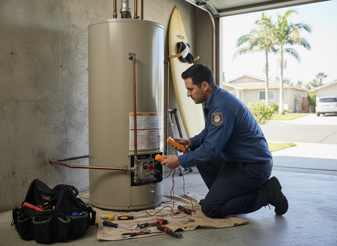 Water Heater Repair in Garfield, CA 92648