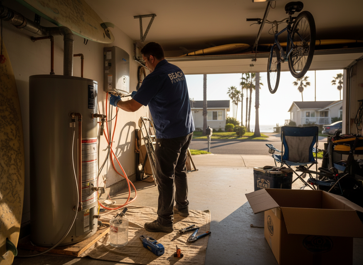 Water Heater Replacement in Huntington Beach, CA